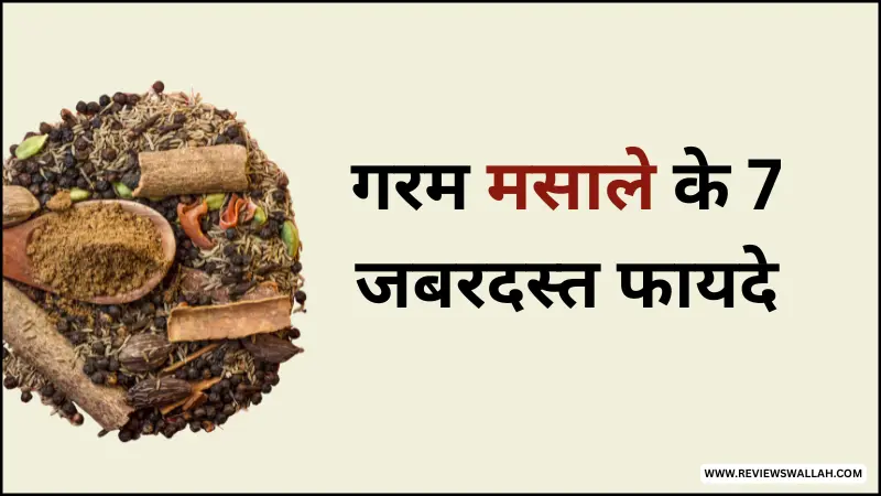 गरम मसाला के फायदे – पाचन शक्ति बढ़ाए, इम्यूनिटी मजबूत करे और वजन कम करने में सहायक